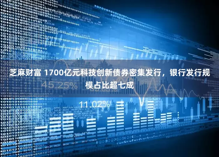 芝麻财富 1700亿元科技创新债券密集发行，银行发行规模占比超七成